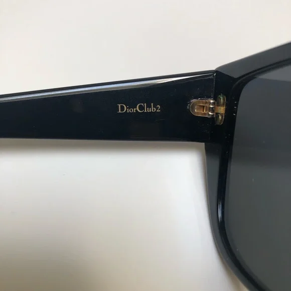 Christian Dior J’Adior Visor Black Authentic Sunglasses EUC - Picture 9 of 17